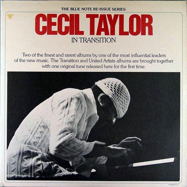 CECIL TAYLOR - In Transition cover 