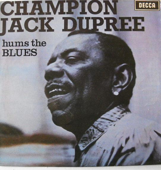 CHAMPION JACK DUPREE - Hums The Blues cover 