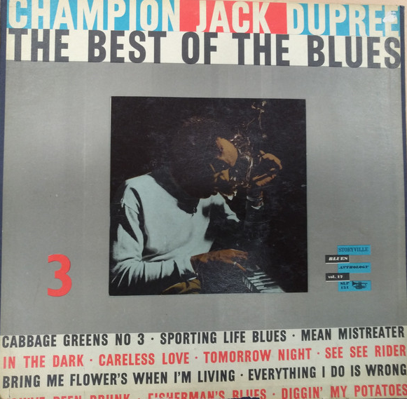 CHAMPION JACK DUPREE - The Best Of The Blues (aka Champion Jack Dupree aka Blues Collection 6) cover 