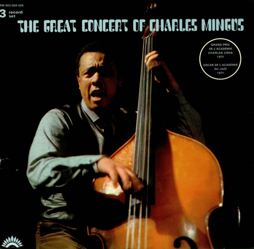 CHARLES MINGUS - The Great Concert of Charles Mingus cover 
