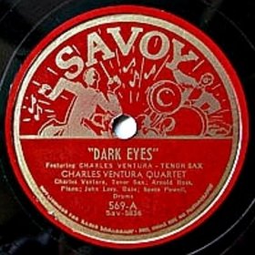 CHARLIE VENTURA - Dark Eyes / Ever So Thoughful cover 