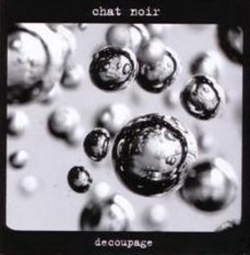 CHAT NOIR - Decoupage cover 
