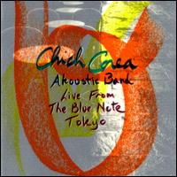 CHICK COREA - Akoustic Band Live From The Blue Note Tokyo cover 
