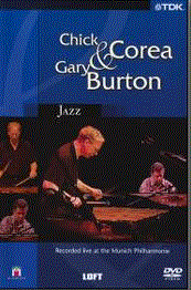 CHICK COREA - Chick Corea and Gary Burton - Recorded live at the Munich Philharmonie cover 