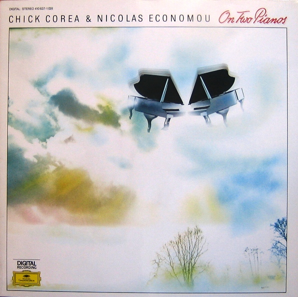 CHICK COREA - Chick Corea / Nicolas Economou : On Two Pianos cover 