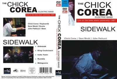 CHICK COREA - The Chick Corea Elektric Band ‎: Live At The Iowa State University 1987 cover 