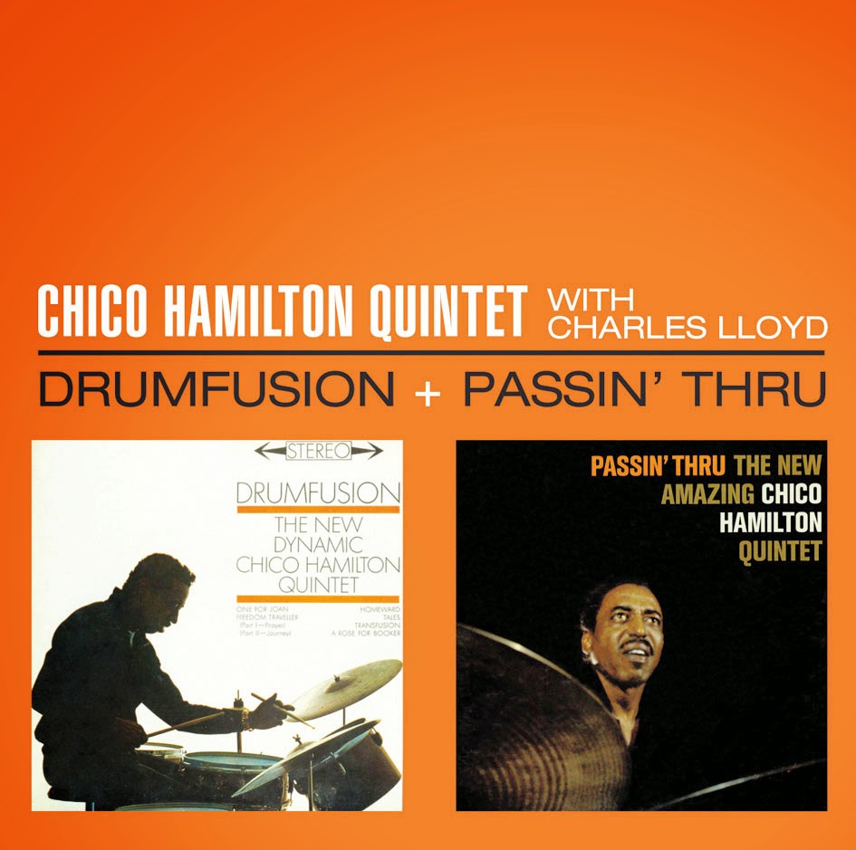CHICO HAMILTON - Drumfusion + Passin' Thru cover 