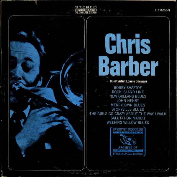 CHRIS BARBER - Chris Barber With Guest Artist Lonnie Donegan ‎: The Best Of Chris Barber cover 