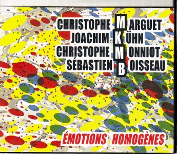 CHRISTOPHE MARGUET - Émotions Homogènes cover 