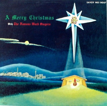CLARA WARD / CLARA WARD & THE FAMOUS WARD SINGERS - A Merry Christmas With The Famous Ward Singers cover 