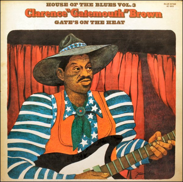CLARENCE 'GATEMOUTH' BROWN - Gate's On The Heat cover 