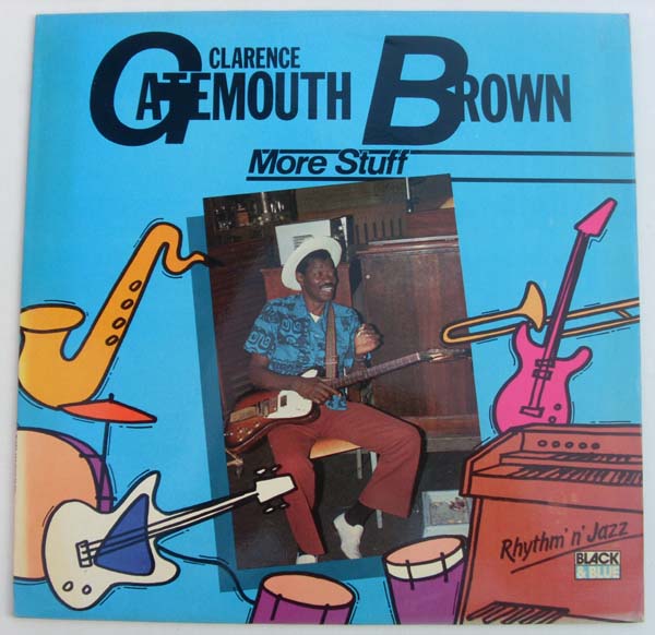 CLARENCE 'GATEMOUTH' BROWN - More Stuff cover 
