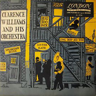 CLARENCE WILLIAMS - Clarence Williams & His Orchestra   Volume 1 cover 