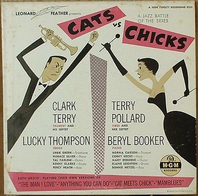 CLARK TERRY - Leonard Feather Presents Cats vs. Chicks cover 