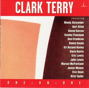 CLARK TERRY - One on One cover 