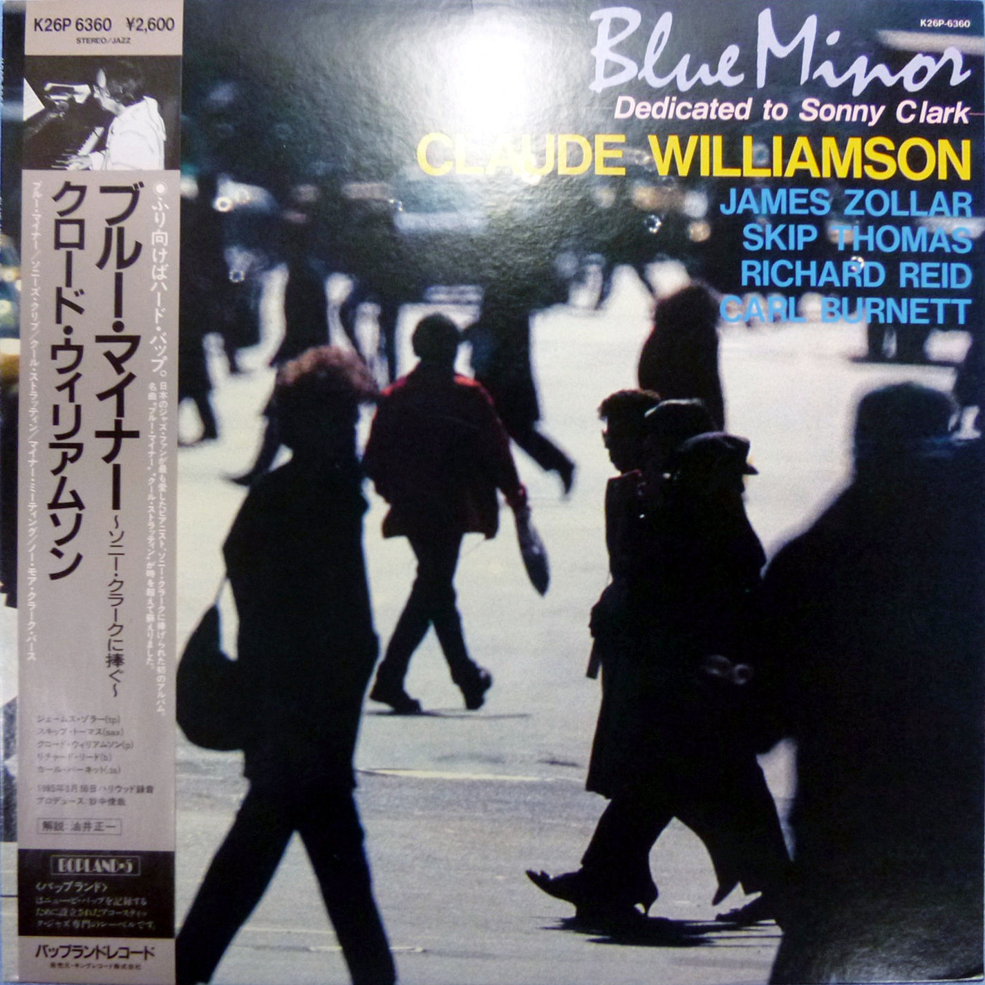 CLAUDE WILLIAMSON - Blue Minor cover 