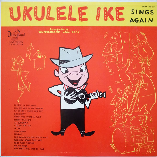 CLIFF EDWARDS - Ukulele Ike Sings Again cover 