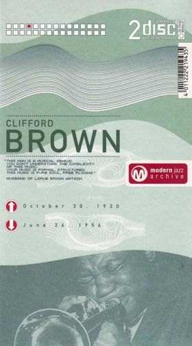 CLIFFORD BROWN - Modern Jazz Archive No. 4 cover 