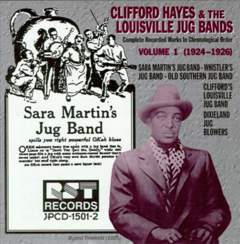 CLIFFORD HAYES - Clifford Hayes & the Louisville Jug Bands, Vol. 1 cover 