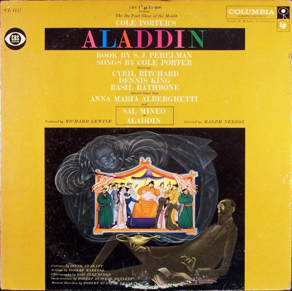 COLE PORTER - Aladdin cover 