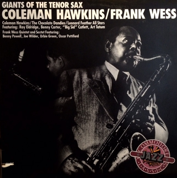 COLEMAN HAWKINS - Coleman Hawkins / Frank Wess : Giants Of The Tenor Sax cover 