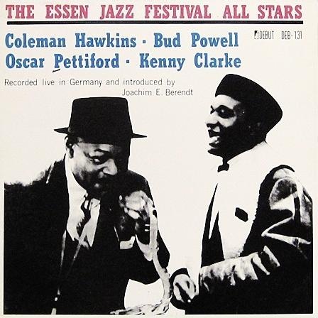 COLEMAN HAWKINS - The Essen Jazz Festival All Stars (aka Hawk In Germany) cover 