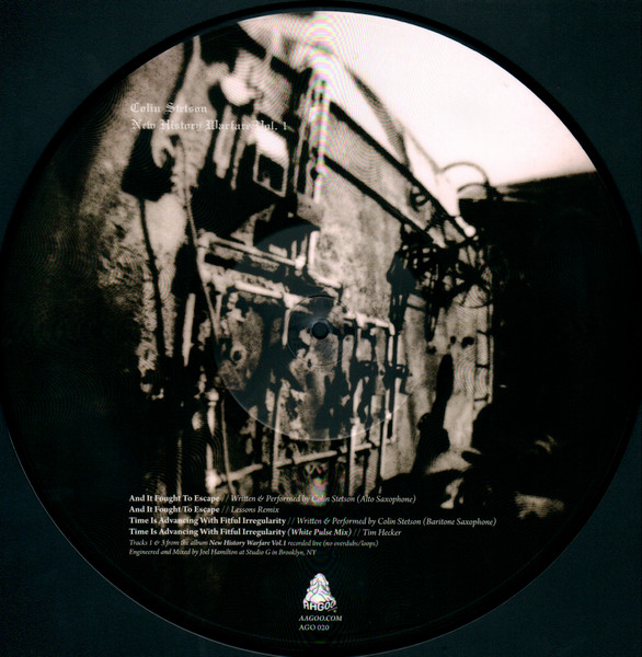 COLIN STETSON - New History Warfare Vol. 1 cover 