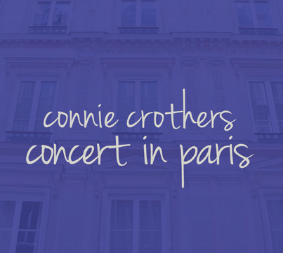 CONNIE CROTHERS - Concert In Paris cover 
