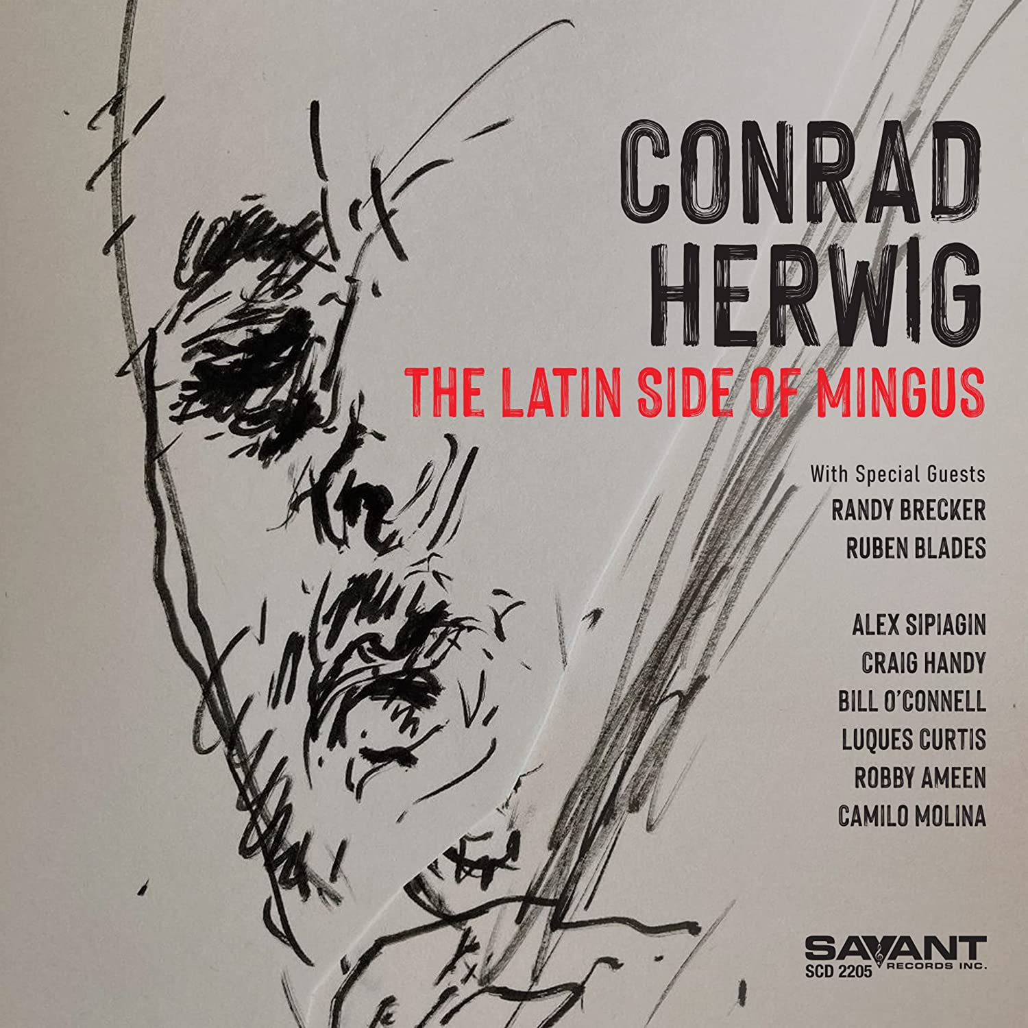 CONRAD HERWIG - The Latin Side of Mingus cover 