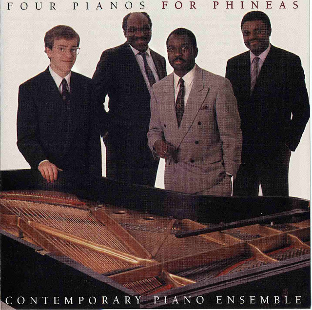 THE CONTEMPORARY PIANO ENSEMBLE - Four Pianos for Phineas cover 