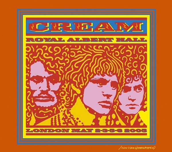 CREAM - Royal Albert Hall: London May 2-3-5-6 2005 cover 