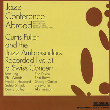 CURTIS FULLER - Curtis Fuller And The Jazz Ambassadors : Jazz Conference Abroad (aka Jazz Conference In Europe) cover 
