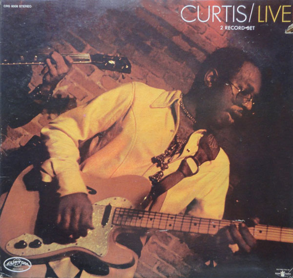 CURTIS MAYFIELD - Curtis/Live! cover 