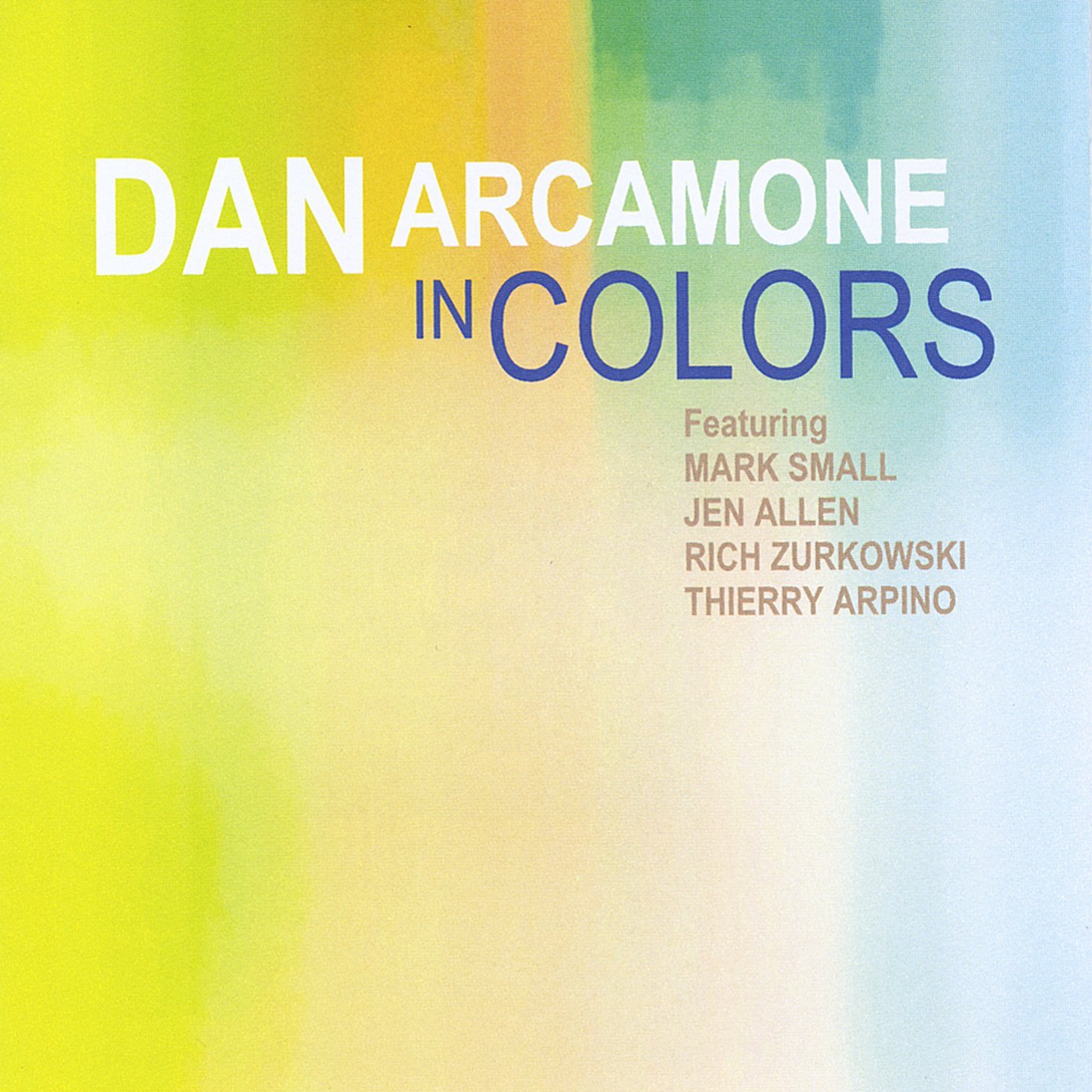 DAN ARCAMONE - In Colors cover 