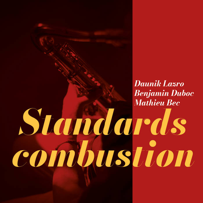 DAUNIK LAZRO - Daunik Lazro, Benjamin Duboc, Mathieu Bec : Standards Combustion cover 