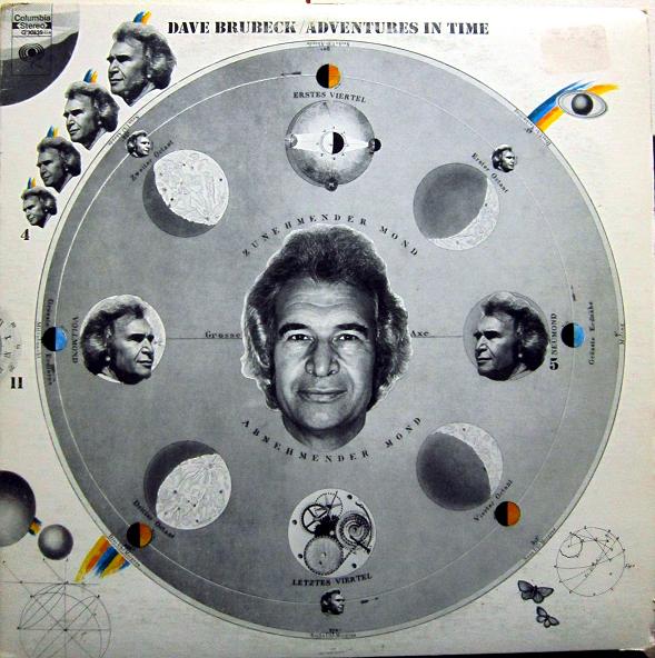 DAVE BRUBECK - Adventures In Time cover 