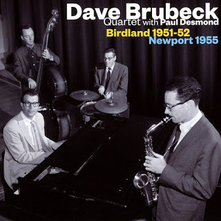 DAVE BRUBECK - Birdland 1951-52 / Newport 1955 cover 