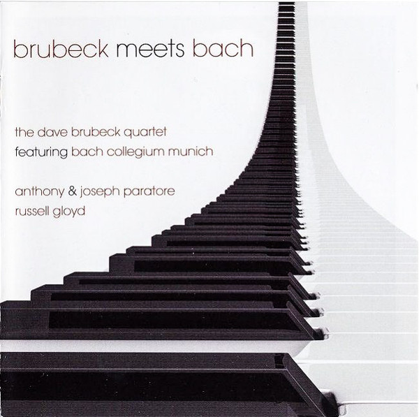DAVE BRUBECK - Brubeck Meets Bach cover 