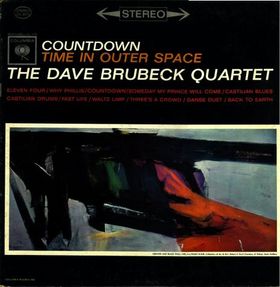 DAVE BRUBECK - Countdown: Time in Outer Space cover 