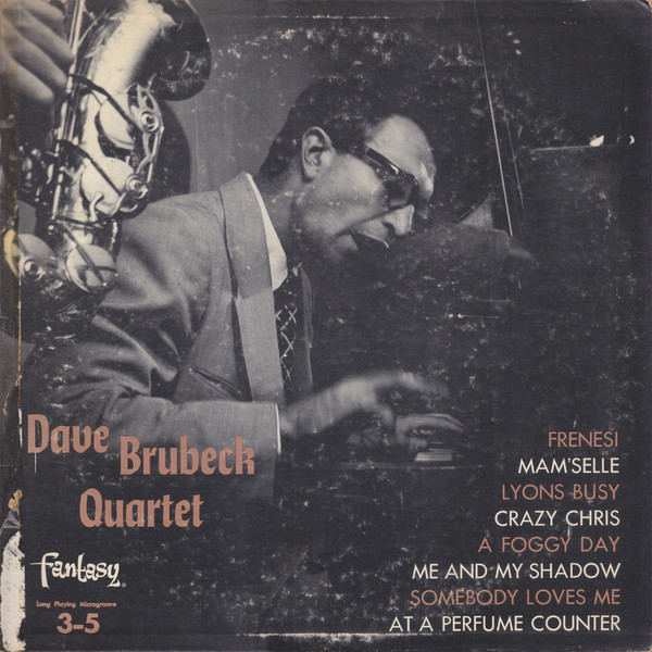 DAVE BRUBECK - Dave Brubeck Quartet (aka Dave Brubeck Quartet Vol 1) cover 