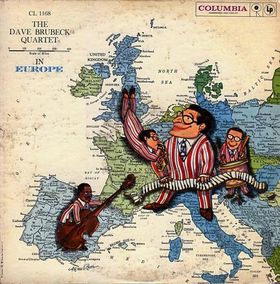 DAVE BRUBECK - Dave Brubeck Quartet in Europe cover 