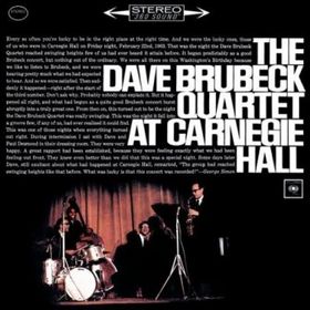 DAVE BRUBECK - NYC Carnegie Hall cover 