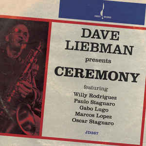 DAVE LIEBMAN - Ceremony cover 