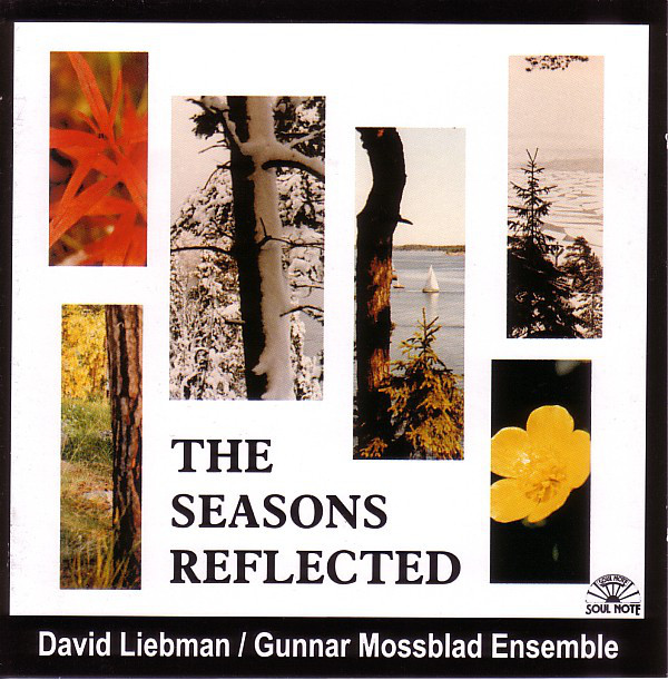 DAVE LIEBMAN - David Liebman / Gunnar Mossblad Ensemble : The Seasons Reflected cover 