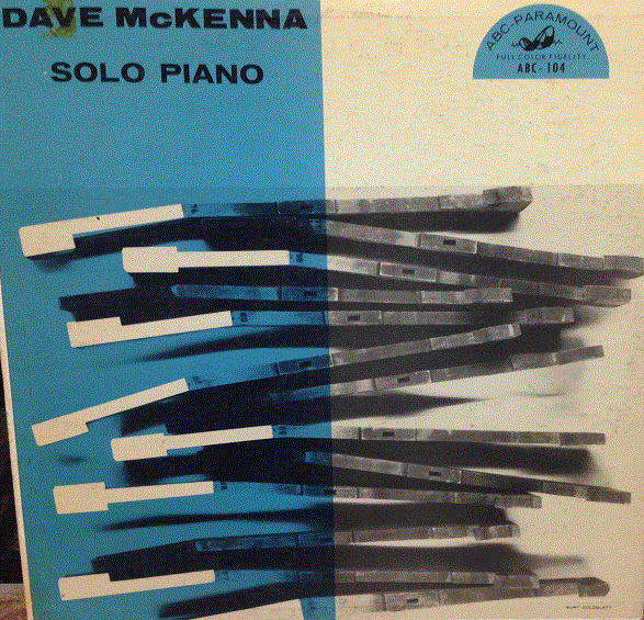 DAVE MCKENNA - Solo Piano (ABC-Paramount) cover 