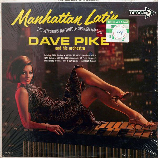 DAVE PIKE - Manhattan Latin cover 