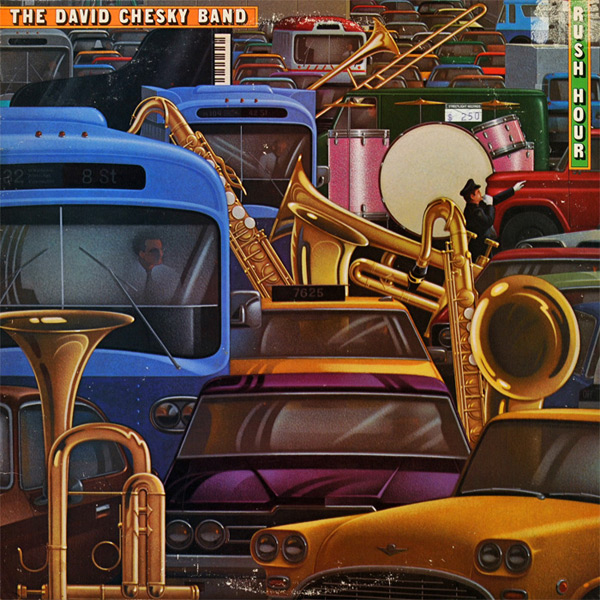 DAVID CHESKY - The David Chesky Band : Rush Hour cover 