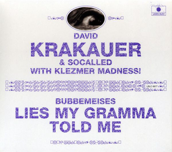 DAVID KRAKAUER - Bubbemeises: Lies My Gramma Told Me cover 