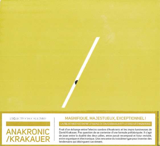 DAVID KRAKAUER - David Krakauer & Anakronic Electro Orkestra : Anakronic / Krakauer cover 