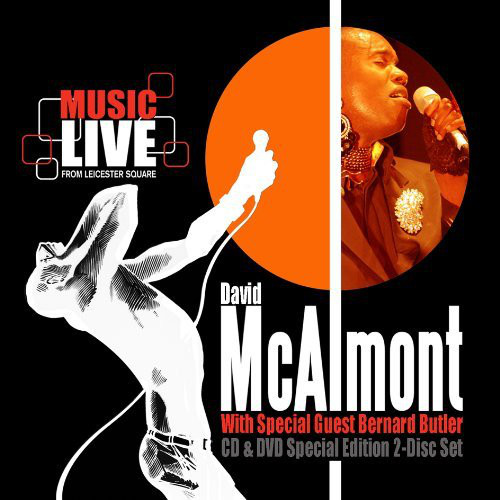 DAVID MCALMONT - David McAlmont With Special Guest Bernard Butler : Live From Leicester Square cover 